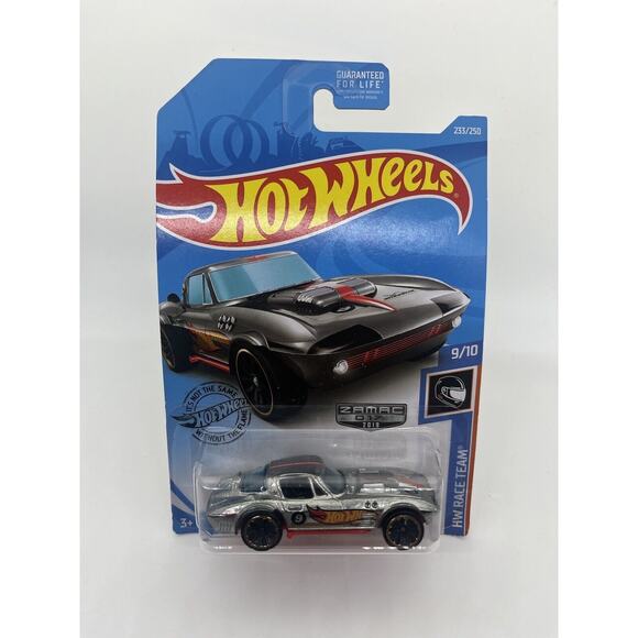 Hot Wheels 2019 Corvette Grand Sport Zamac 17/18 Walmart Exclusive - Picture 1 of 6